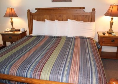 Our charming accommodations and hotel rooms offer antique furniture and premium linens.