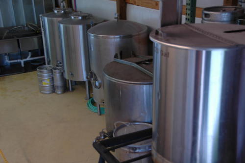 Damascus Brewery micro brewery vats