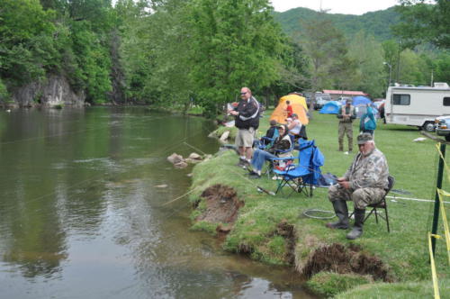 Damascus fishing trout rodeo
